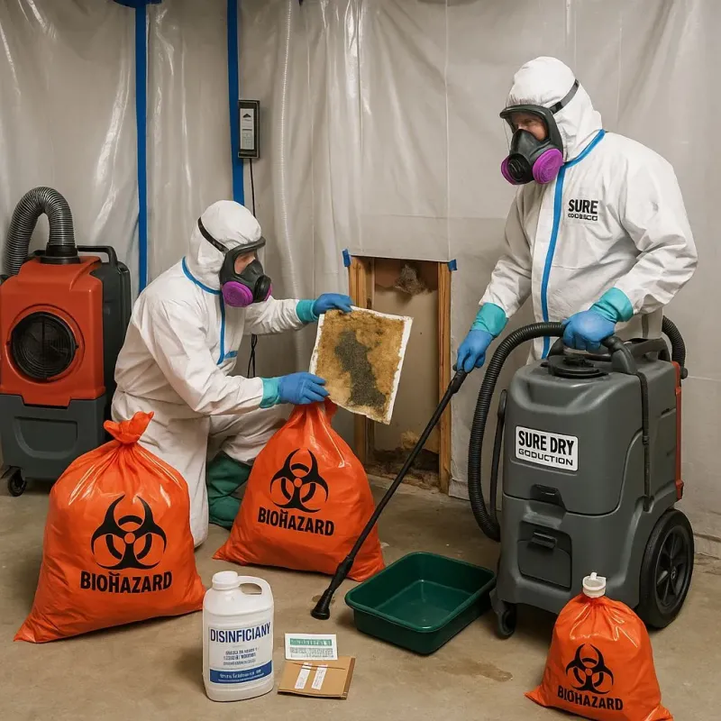 Contaminated Water Handling Protocols process in Murphy, MO